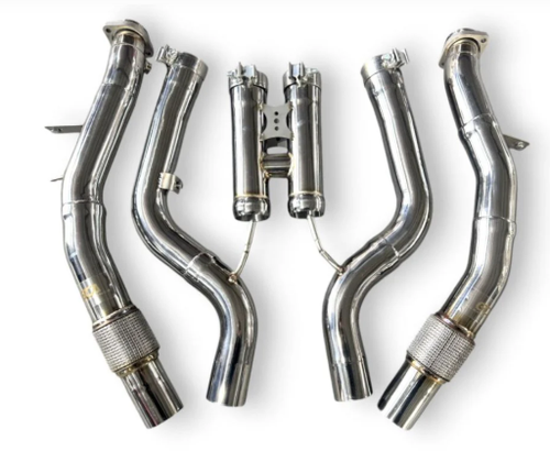 German Car Accessories 2013-2017 Mercedes S500/S550 Downpipes W222/C217