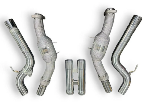 German Car Accessories 2013-2017 Mercedes S63 AMG Downpipes W222/C217