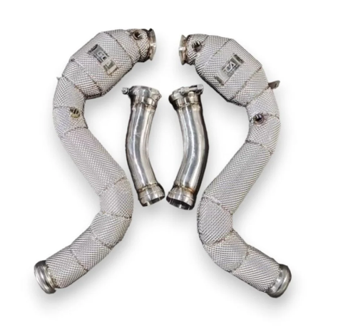 German Car Accessories 2017-2020 Mercedes S63 AMG Downpipes W222/C217