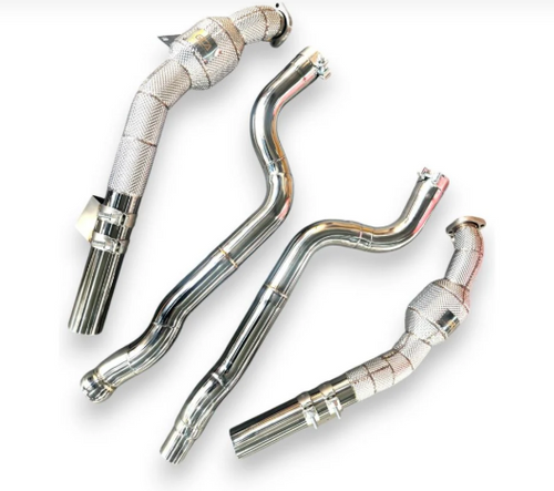 German Car Accessories 2011-2017 Mercedes E500/E550 Downpipes W212/C207