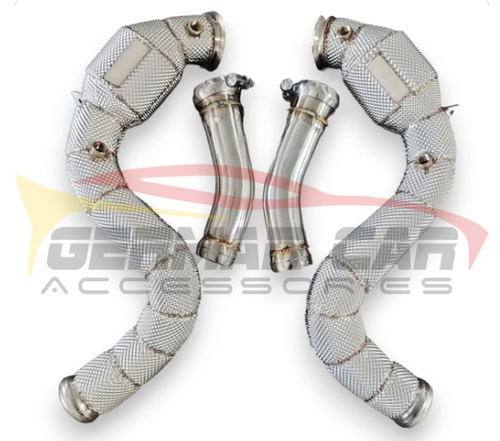 German Car Accessories 2017-2020 Mercedes S560 Downpipes W222/C217