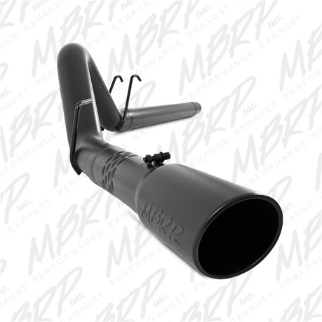 MBRP 2008-2009 Ford F250/350/450 6.4 L Filter Back Single Side mbrpS6242BLK