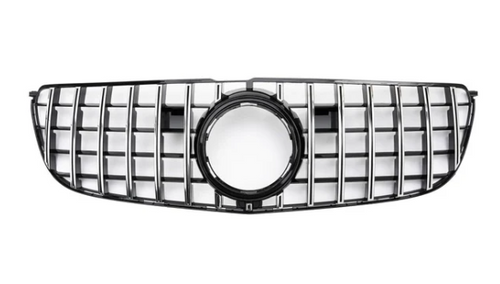 German Car Accessories 2016-2019 Mercedes-Benz GLS GTR Style Front Grille W166 Facelift