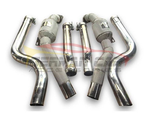 German Car Accessories 2011-2017 Mercedes E350/E400 Downpipes W212/C207