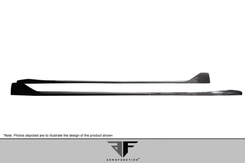 AF-1 2011-2017 Lamborghini Aventador Carbon Side Skirts ( CFP ) - 2 Piece - 113749