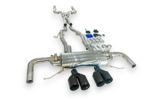 German Car Accessories 2015-2022 Mercedes GLC43 AMG Valved Sport Exhaust System X253/C253