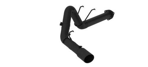 MBRP 17-19 Ford F-250/350/450 6.7L 4in Filter Back Single Tip Black Coated Exhaust mbrpS6289BLK