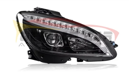 German Car Accessories 2008-2011 Mercedes-Benz C-Class LCI Style LED Headlights W204 Pre-LCI