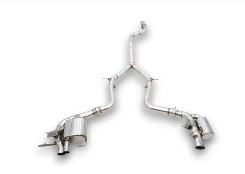 German Car Accessories 2023+ Mercedes GLC43 AMG Valved Sport Exhaust System X254/C254