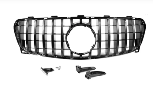 German Car Accessories 2018-2020 Mercedes-Benz GLA GTR Style Front Grille W156 Facelift