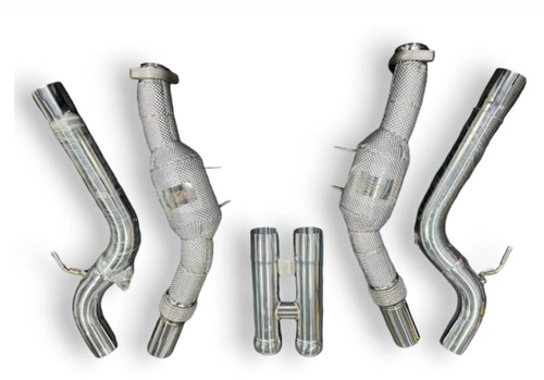 German Car Accessories 2011-2013 Mercedes S500/S550 Downpipes | W221
