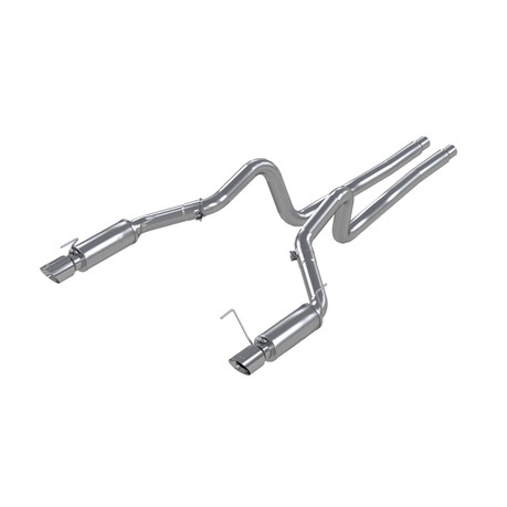 MBRP 05-09 Ford Mustang GT 4.6L Dual Split Rear Race Version AL/ 3in Cat Back Exhaust System mbrpS7270AL