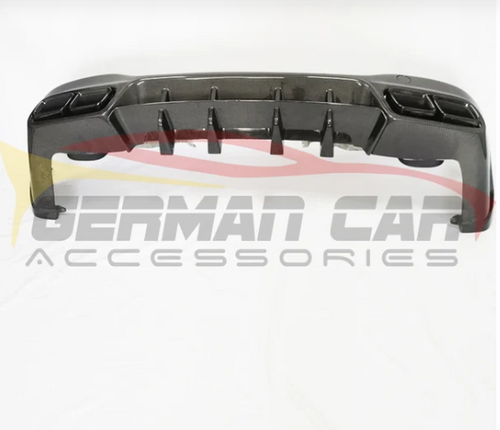German Car Accessories 2016-2022 Mercedes-Benz GLC- Class/GLC63 AMG Carbon Fiber Rear Diffuser | X253
