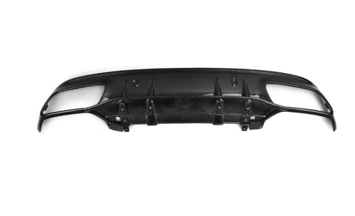 German Car Accessories 2015-2018 Mercedes-Benz C-Class C63 Style Carbon Fiber Rear Diffuser | W205 Sedan