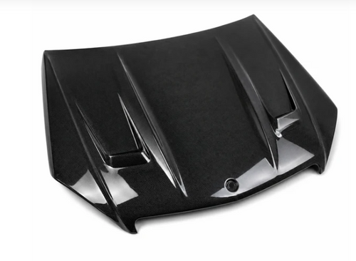 German Car Accessories 2008-2011 Mercedes C-Class A Style Carbon Fiber Hood | W204/C204