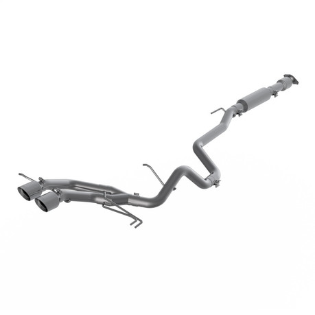 MBRP 13-18 Hyundai Veloster Turbo 2.5in T304 w/ 4in. OD Tips - Cat Back Dual Exit mbrpS4703304