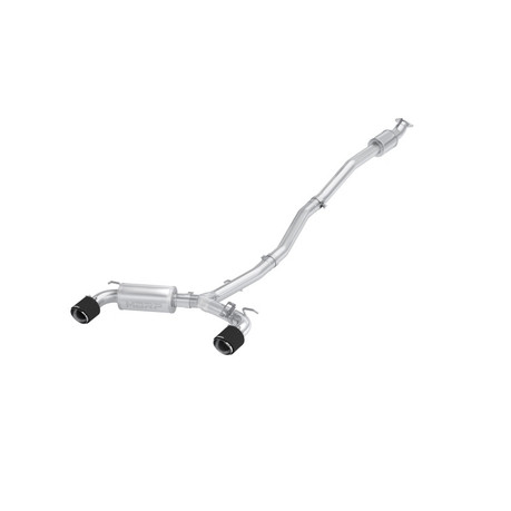 MBRP 22-23 Hyundai Kona N 2.0L Turbo 3in Cat Back Dual Rear with Carbon Fiber Tips - T304  mbrpS47093CF