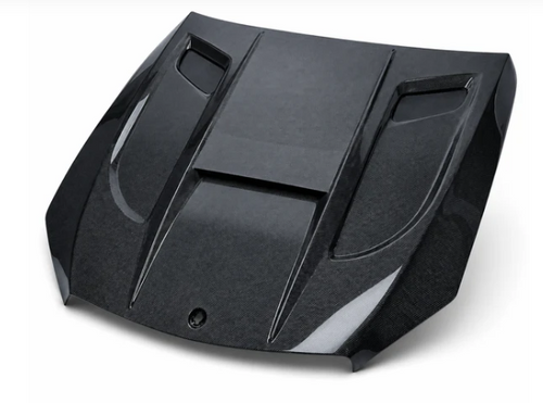 German Car Accessories 2015-2023 Mercedes C-Class/C43 AMG V Style Carbon Fiber Hood | W205