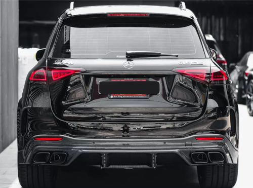 German Car Accessories 2020+ Mercedes-Benz GLE-Class Carbon Fiber Rear Diffuser | W167 SUV