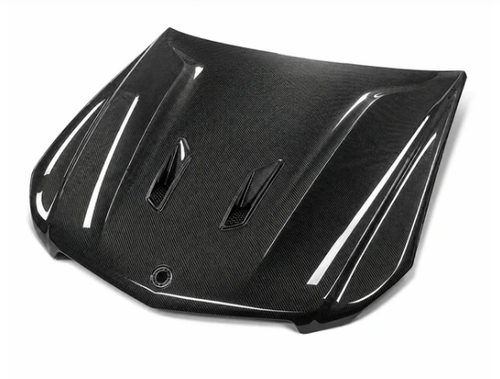 German Car Accessories 2008-2011 Mercedes C63 AMG B Style Carbon Fiber Hood | W204/C204