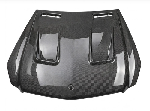 German Car Accessories 2009-2012 Mercedes SL-Class/SL63/SL65 AMG BS Style Carbon Fiber Hood | R230