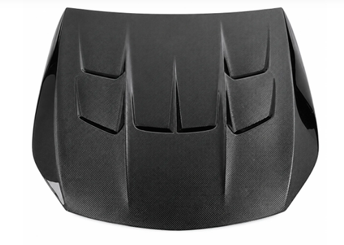 German Car Accessories 2019-2024 Mercedes GT43/GT53/GT63 AMG D Style Carbon Fiber Hood | X290
