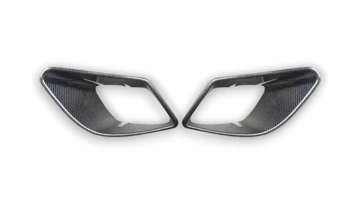 German Car Accessories 2021-2024 Mercedes-Benz E63 AMG Carbon Fiber Front Fender Vent Trim | W213