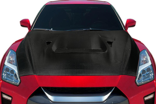 Carbon Creations 2017-2023 Nissan GT-R R35 VRS Hood - 1 Piece - 120504