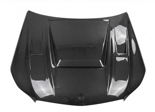 German Car Accessories 2014-2016 Mercedes E-Class/E63 AMG D Style Carbon Fiber Hood | W212/S212