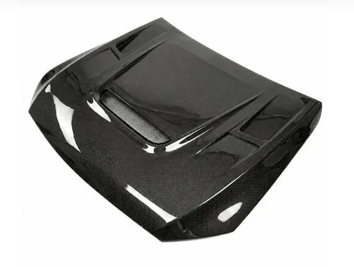 German Car Accessories 2015-2023 Mercedes C63 AMG GTS Style Carbon Fiber Hood | W205/S205/C205