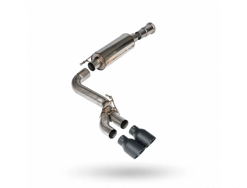 Milltek Road + Cat-Back w/ Cerakote Black Tips Dual Side Exit Ford F150 Single Cab 5.0 V8 2021+ SSXFD550