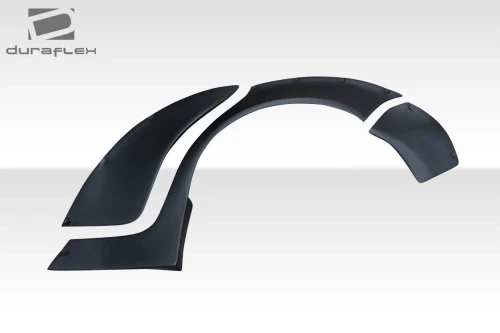 Duraflex 2011-2014 Subaru Impreza WRX STI 4DR Wide Body Rear Fender Flares - 6 Pieces - 117059