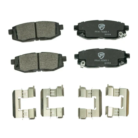 FactionFab V2 Rear Brake Pads - 2022+ Subaru WRX 6mt, 2013-2020 BRZ 86 / 2022+ BRZ GR86 Non-Brembo FFA1.10303.1