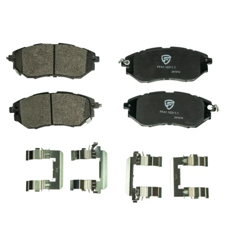 FactionFab V2 Front Brake Pads - 2015-2021 WRX FFA1.10311.1