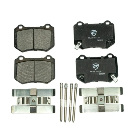 FactionFab V2 Rear Brake Pads - 2018-21 Subaru STI / 2024+ WRX TS & TR FFA1.10313.1