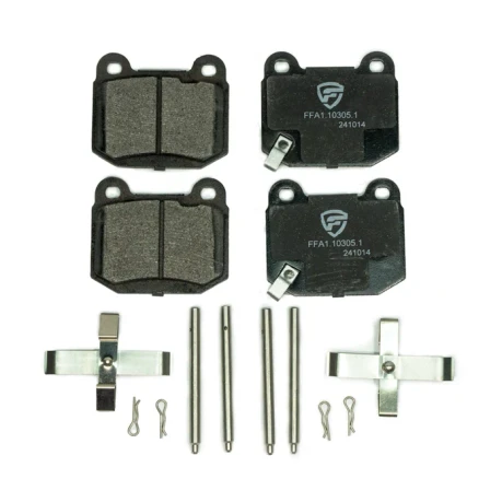 FactionFab V2 Rear Brake Pads - 2004-17 Subaru STI FFA1.10305.1