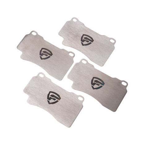 FactionFab Titanium Front Brake Shim Set 4 Piston Brembo / 2004-2017 STI FFA1.10315.1