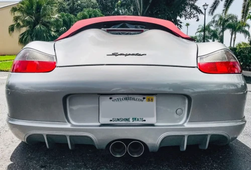 Better Bodies Motorsport Porsche Boxster Rear Diffuser – Polyurethane Aero Upgrade (1997–2004)