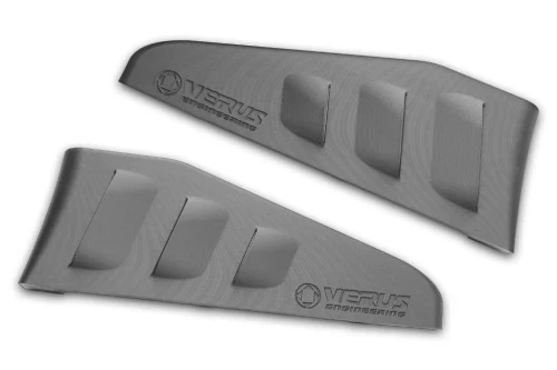 Verus Engineering High Downforce Front Splitter Endplates - Corvette Stingray (C8) A0831A
