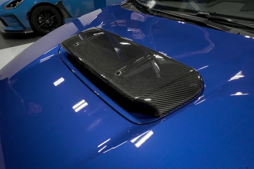 OLM A1 Style CF Hood Scoop Cover - 2022-2025 Subaru WRX OLMB.47012.1