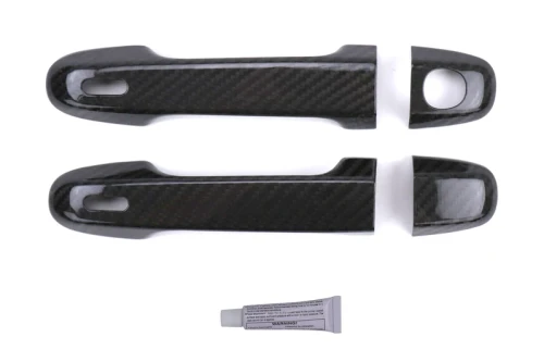 OLM Dry Carbon Fiber Door Handle Cover - 2013+ FT86-Gloss Carbon Fiber OLMDHC-FT86-K-DCF