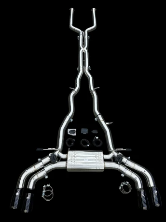 Project Gamma BMW 760i G70 S68 Stainless Steel Catback Exhaust System