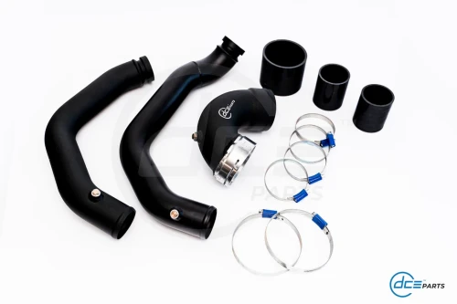 DCE Parts - BMW S55 Charge Pipe + Boost Pipe Kit - BMW M2 F87 / M3 F80 / M4 F82 F83