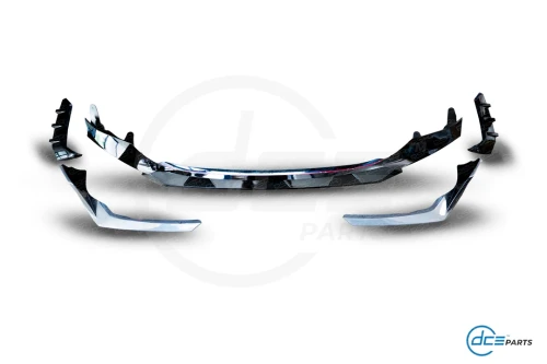 DCE Parts - 5 Piece GTS M-Sport Front Splitter - BMW 3 SERIES G20/G21 Pre-LCI - Gloss Black DCE-SP-GTS-G20G21-PLCI
