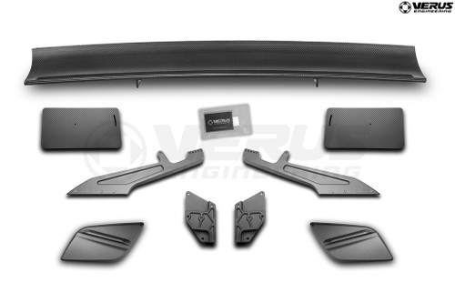 Verus Engineering UCW Rear Wing Kit, Bottom Mount - Corvette Convertible (C8) A0503A