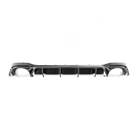 ZAERO Design VW Golf GTI Clubsport Mk8 EVO-1 Gloss Black Rear Diffuser (2020+) ZA-GOLF-8-CS-DF