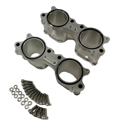 Precision Works Billet TGV Housing Subaru WRX 01-07 & STi 08-17 - PW-TOP-FEED-TGV-SUB-07