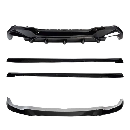 ZAERO Design BMW 1 Series 128ti,120d,120i,M135i F40 EVO-1 Gloss Black Body Kit (2019-2024) ZD-BF40BKGBDE