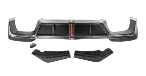 NWCarbon Haus F97 X3M PRELCI V2 Style Dry Carbon Diffuser - NWCF-477