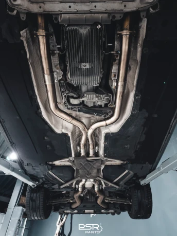 DCE Parts - BMW S63B44 - BMW M5 F90 LCI OPF GPF Bypass - Midpipe Exhaust